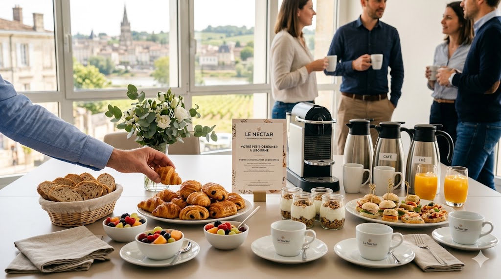 Plateaux repas &agrave; Libourne - Le Nectar