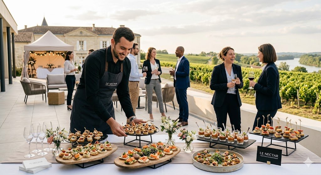 Cocktails et sémaines Le Nectar traiteur